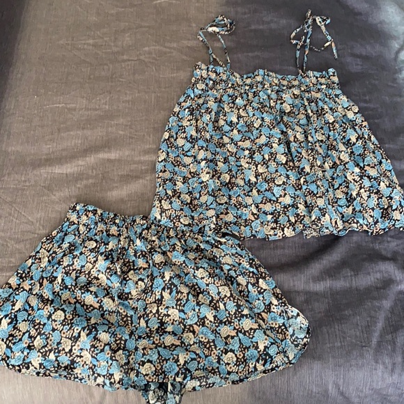 Shona Joy 100% cotton voile sweet cami set - Picture 3 of 6